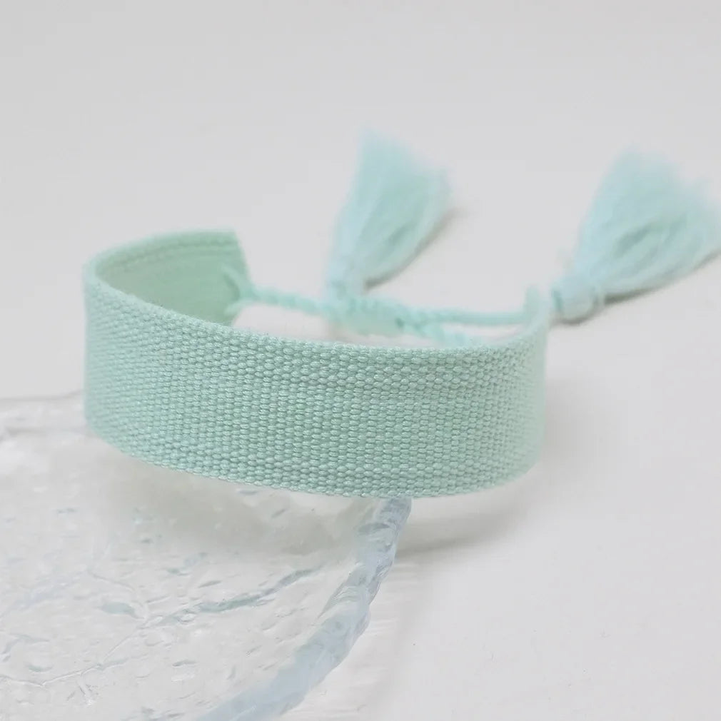 Bracelet brésilien pastel doux fait main