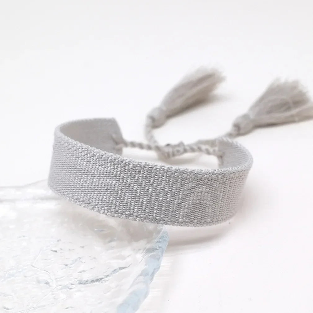 Bracelet brésilien pastel doux fait main