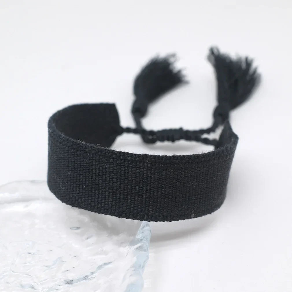Bracelet brésilien pastel doux fait main
