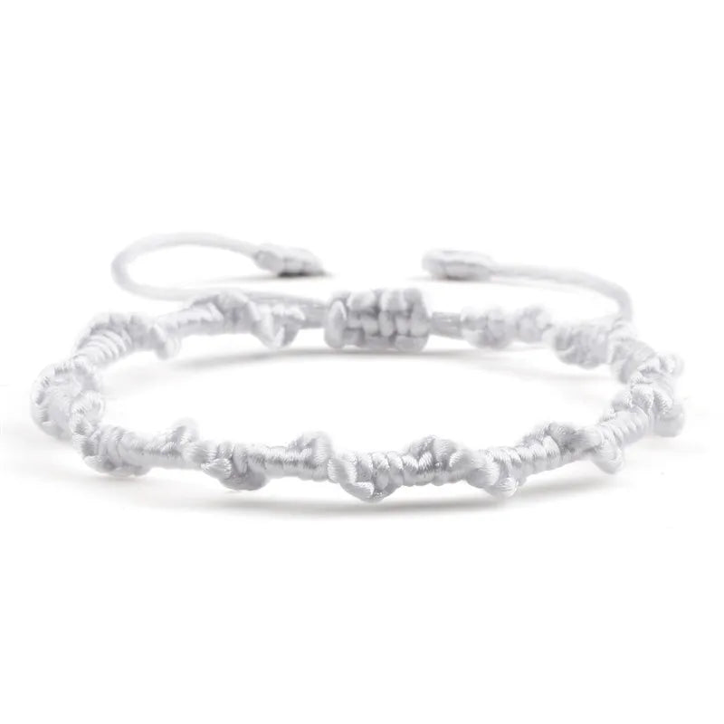 Bracelet brésilien tressé en corde