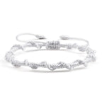Bracelet brésilien tressé en corde