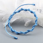 Bracelet brésilien tressé en corde