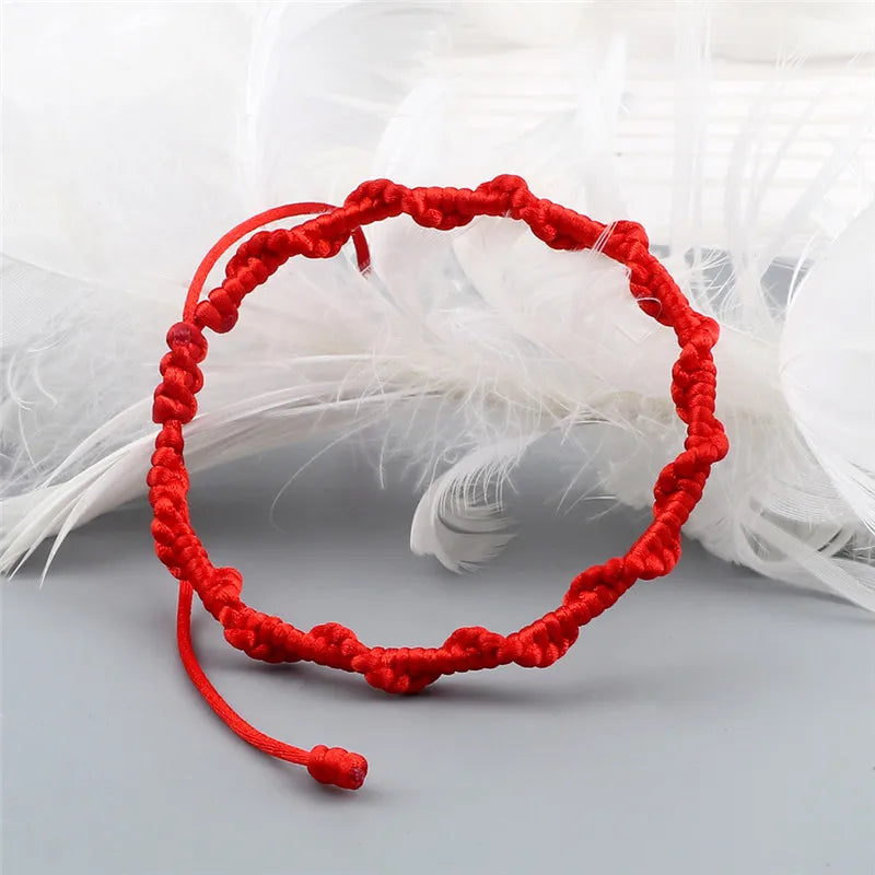 Bracelet brésilien tressé en corde