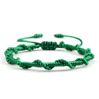 Bracelet brésilien tressé en corde