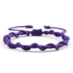 Bracelet brésilien tressé en corde