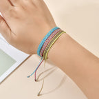 Pulsera Brasileña Trenzada Hombre Mujer