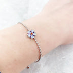 Pulsera Brillo Floral - Exception®