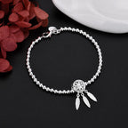 Pulsera Sensor de Sueños Mujer Plata