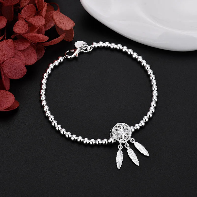 Pulsera Sensor de Sueños Mujer Plata