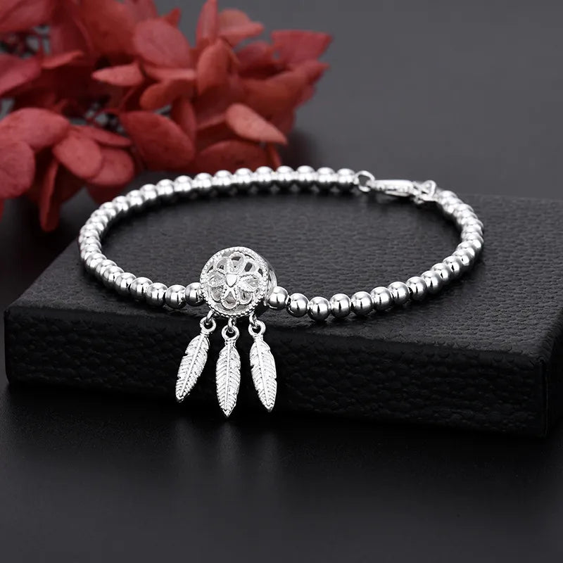 Pulsera Sensor de Sueños Mujer Plata