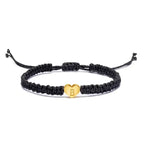 Pulsera Corazón Inicial Oro