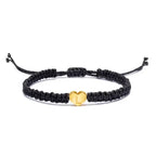 Pulsera Corazón Inicial Oro