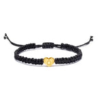 Pulsera Corazón Inicial Oro