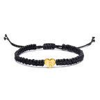 Pulsera Corazón Inicial Oro