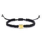 Pulsera Corazón Inicial Oro
