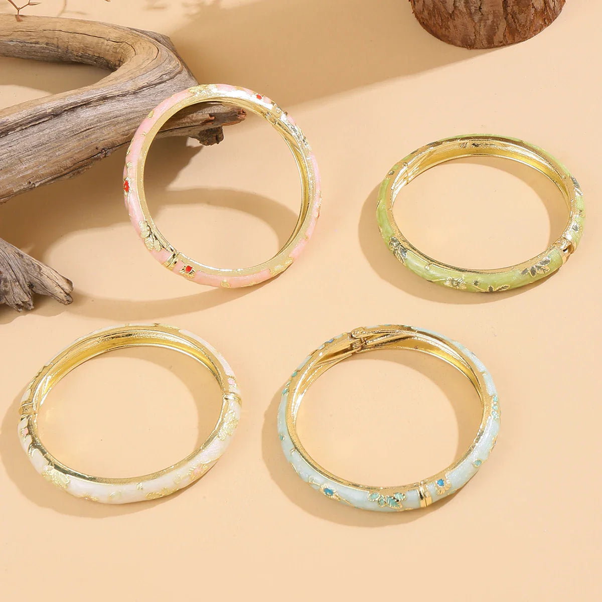 Pulsera Colorida con Flores