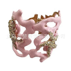 Pulsera Coral y Estrella de Mar rosa