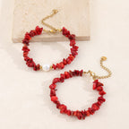 Pulsera Coral Rojo