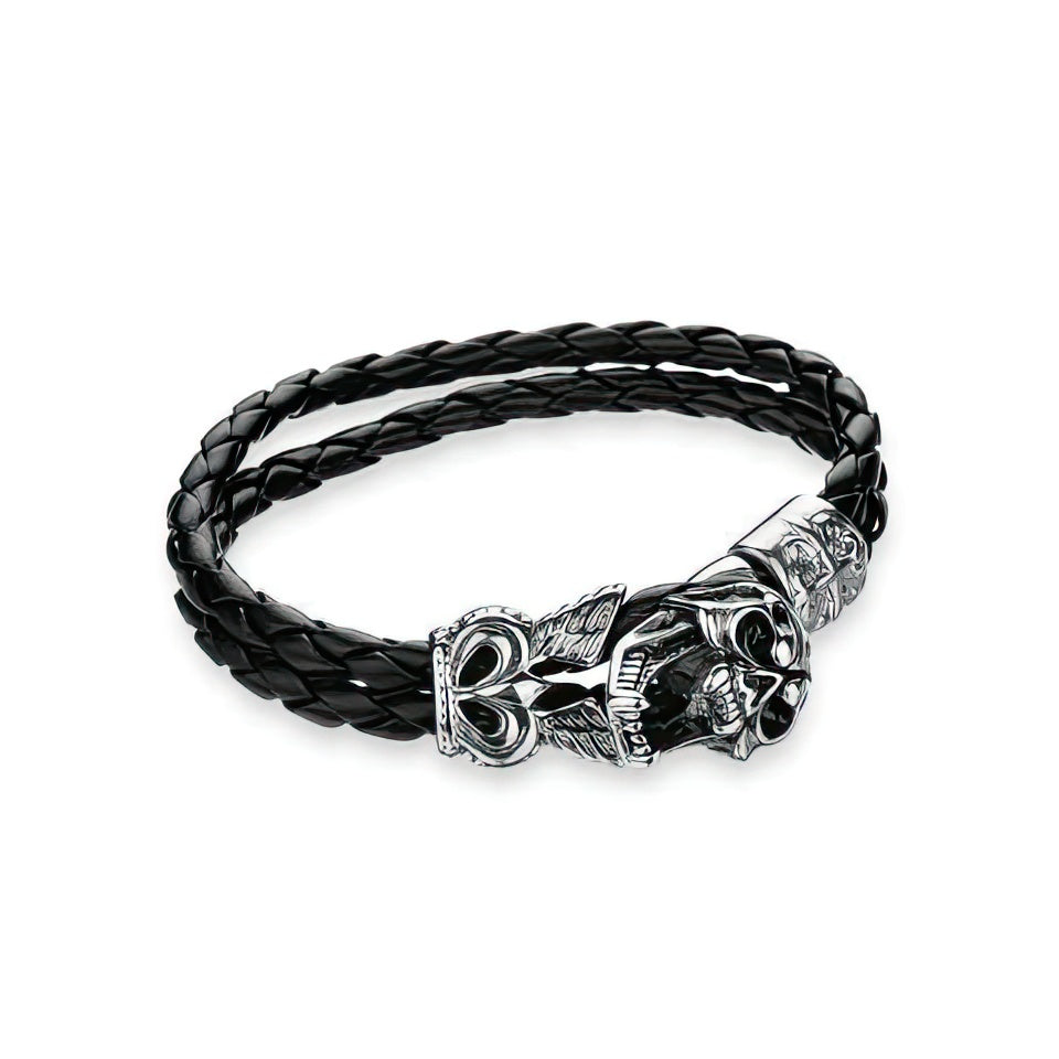 Pulsera de Cordón Calavera