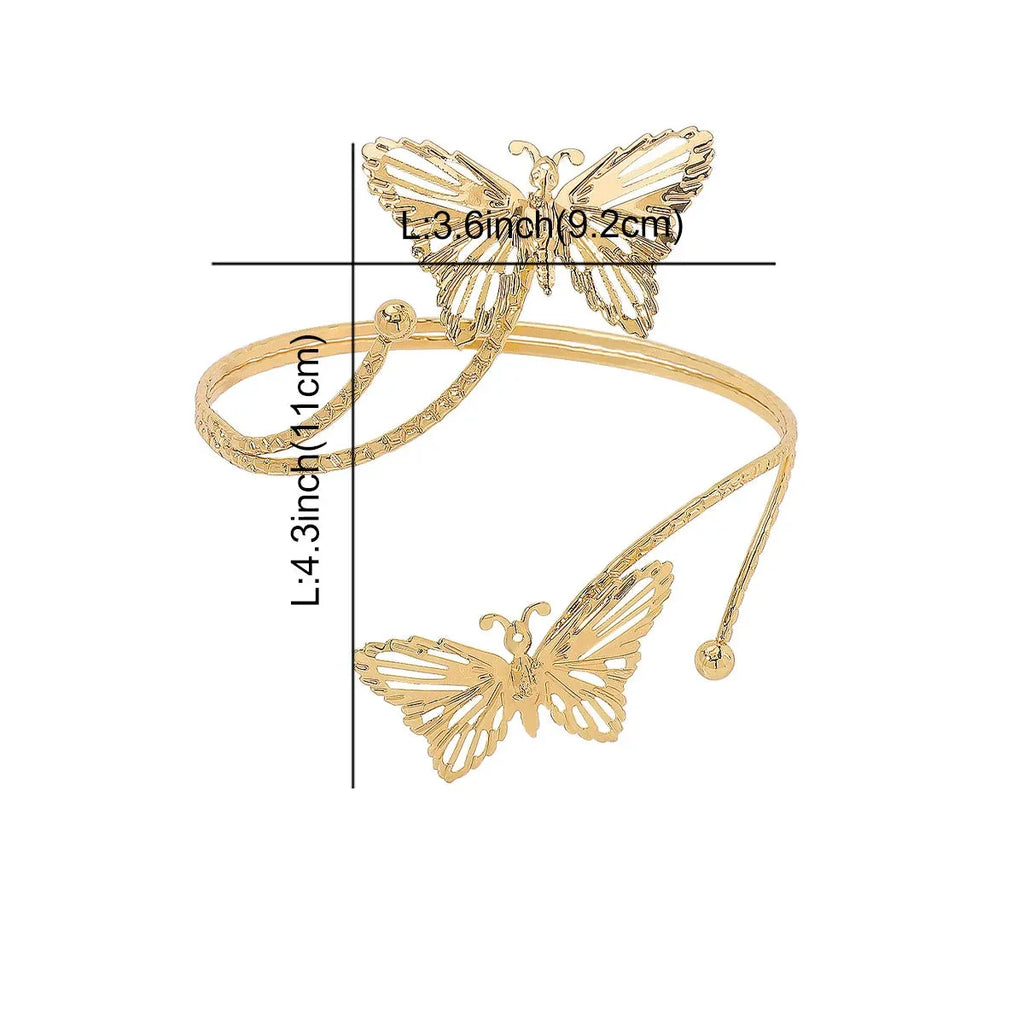 Brazalete Elegante - Joya para Bíceps y Adorno de Cadena para Parte Superior del Brazo Mujer