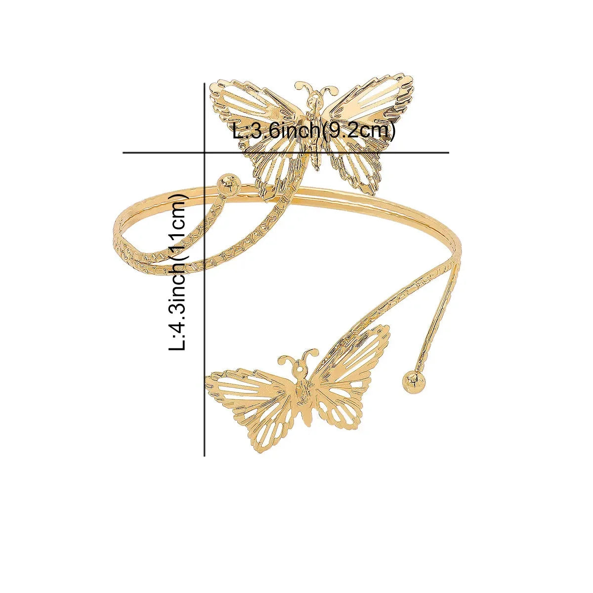 Brazalete Elegante - Joya para Bíceps y Adorno de Cadena para Parte Superior del Brazo Mujer