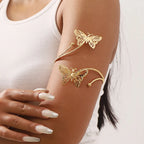 Brazalete Elegante - Joya para Bíceps y Adorno de Cadena para Parte Superior del Brazo Mujer