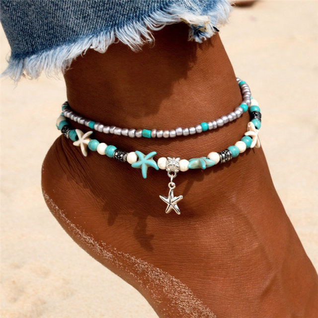 Pulsera de Tobillo Concha concha