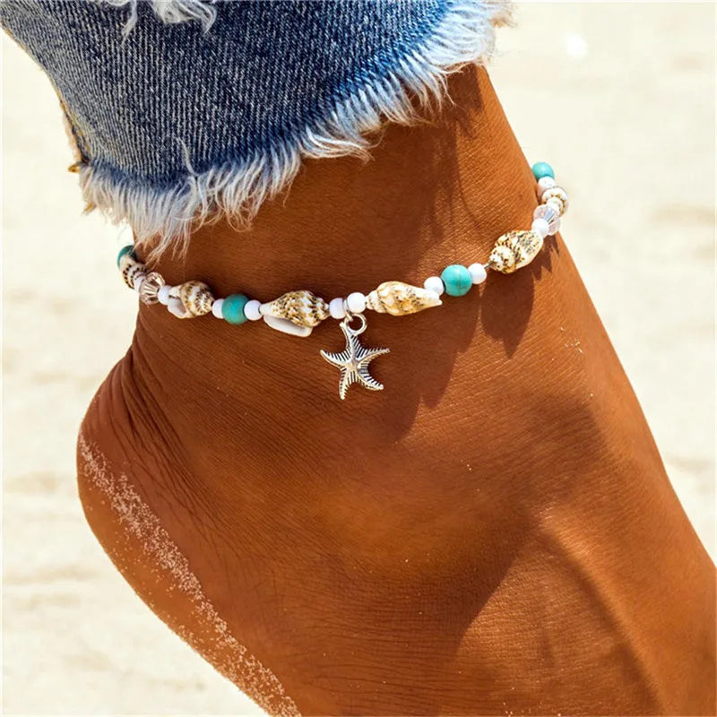 Tobillera Estrella de Mar para Mujer