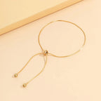 Pulsera de Tobillo Nudo oro