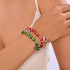 Pulsera Navideña Separables Mejores Amigos Pareja estilo 1