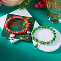 Pulsera Navideña Separables Mejores Amigos Pareja estilo 1