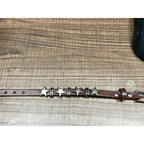 Pulsera de Estilo Vintage con Estrellas marrones