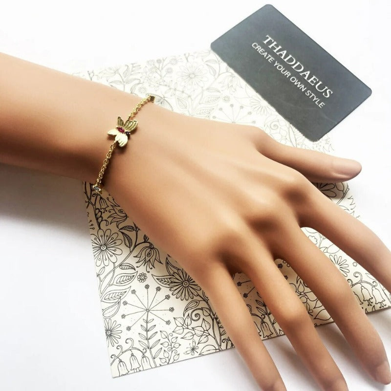 Pulsera Brillante Mariposa - Exception®