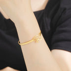 Pulsera Egipto Antiguo Con Ojo de Horus oro