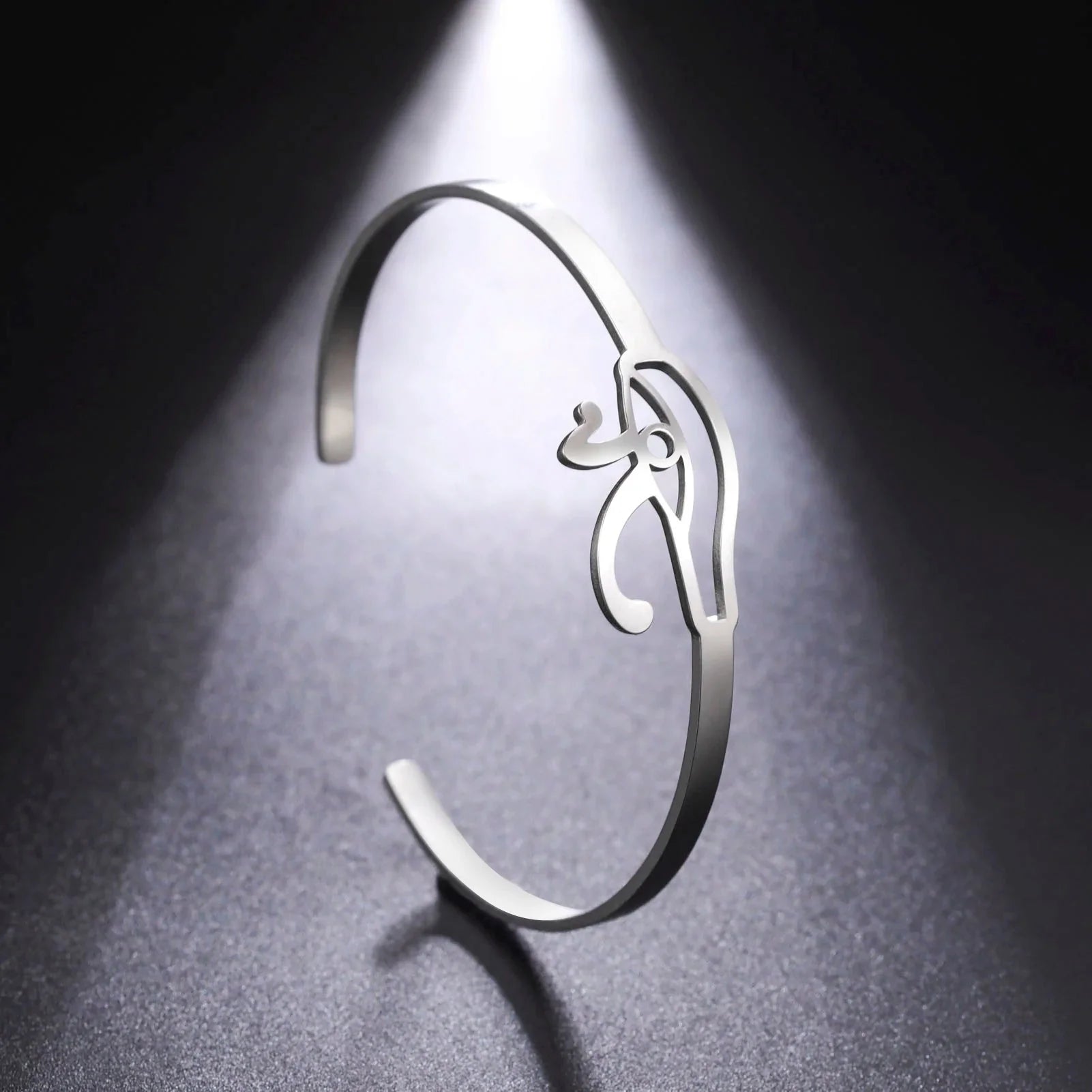 Pulsera Egipto Antiguo Con Ojo de Horus plata