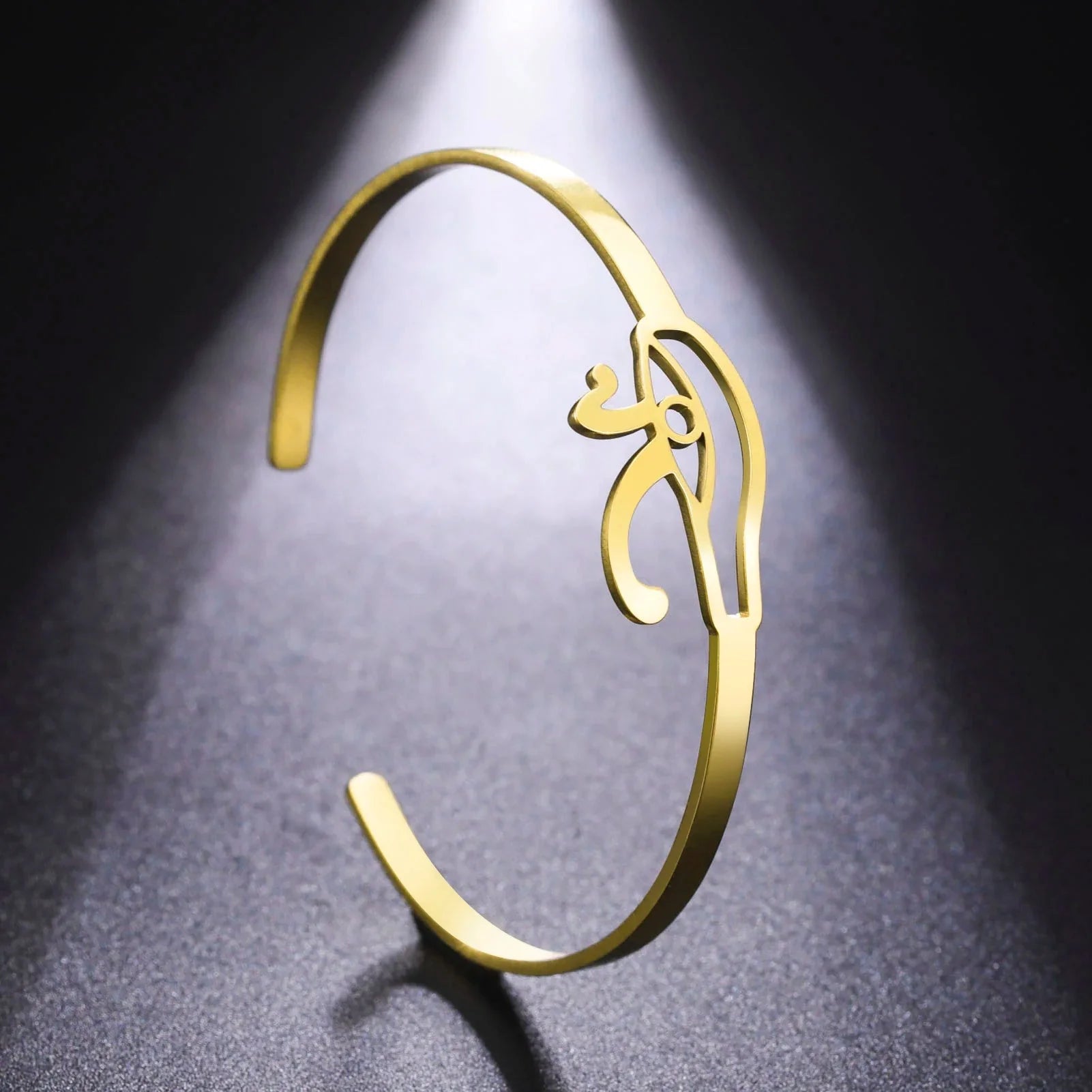 Pulsera Egipto Antiguo Con Ojo de Horus oro