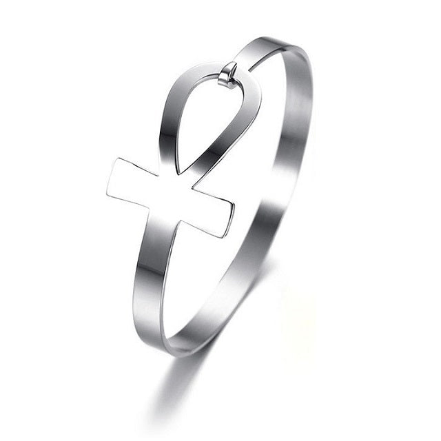 Pulsera egipcia para mujer plata