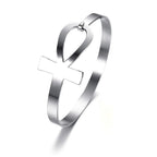 Pulsera egipcia para mujer plata