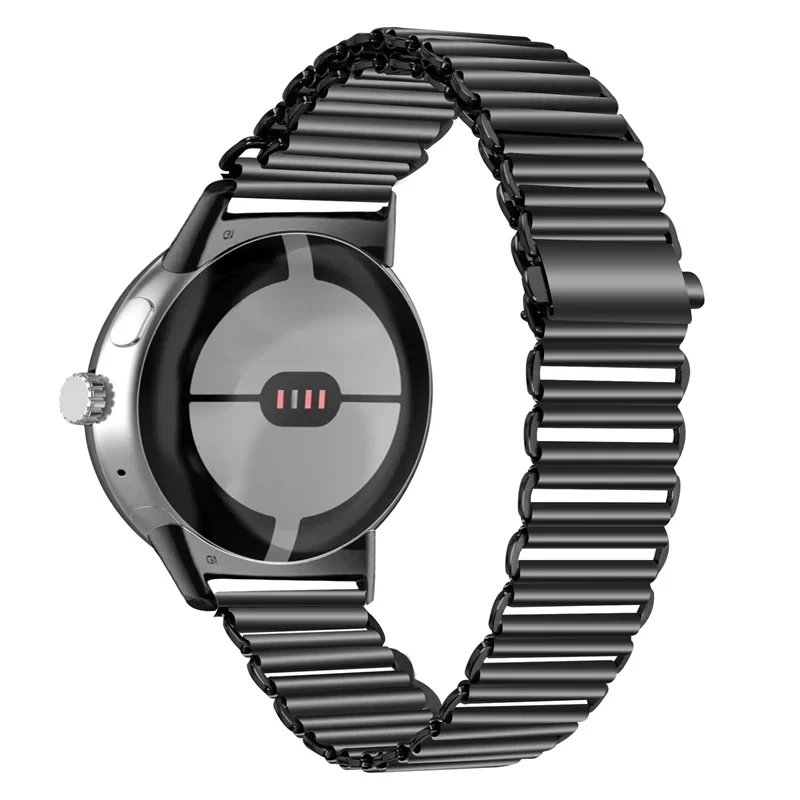 Pulsera de Acero Templado Smartwatch Google Pixel Watch 1 & 2 negro