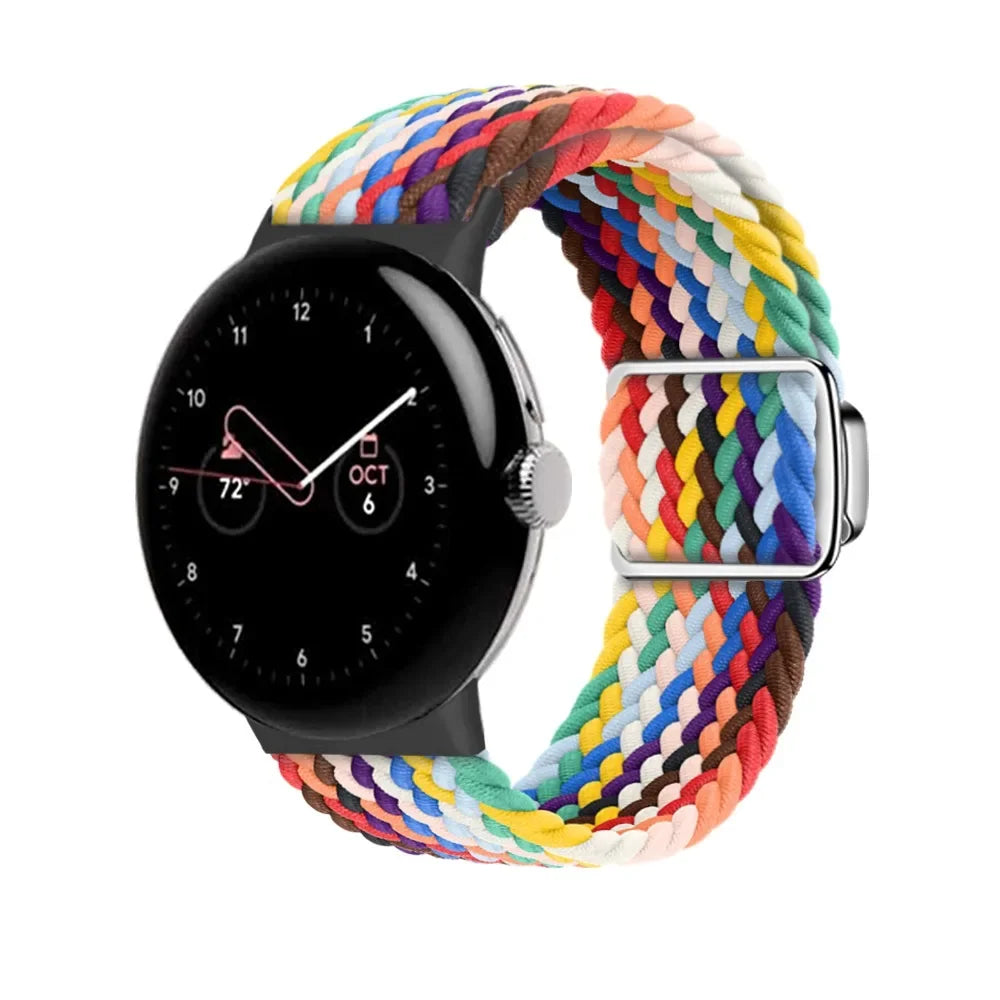 Correas de cuerda de nylon para Google Pixel Watch 41mm