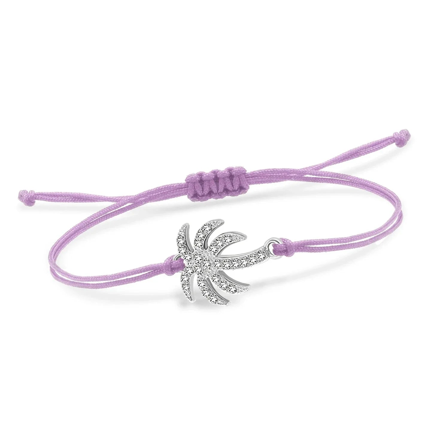Pulsera de Cordón de Palma con estrás