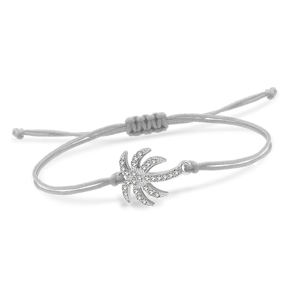 Pulsera de Cordón de Palma con estrás