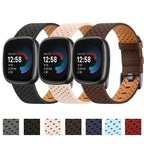 Correas de cuero Fitbit Versa 3 Versa 4 Sense 2