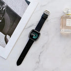 Correas de Cuero para Fitbit Versa 3 Versa 4 Sense 2
