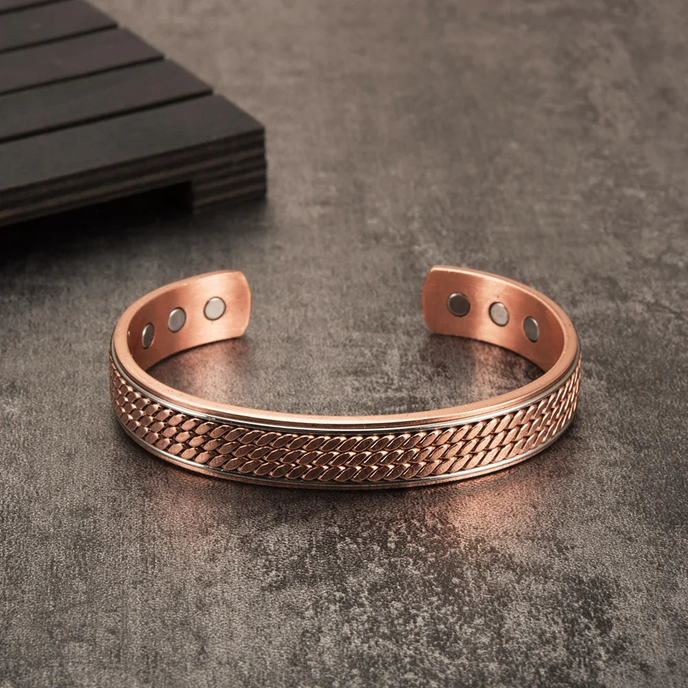 Pulsera Torcida de Cobre