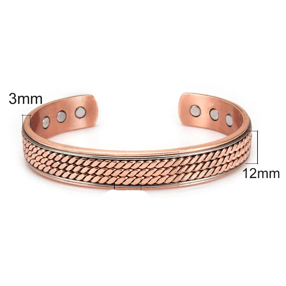 Pulsera Torcida de Cobre