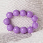 Pulsera de Cuentas de Colores para Mujer violeta