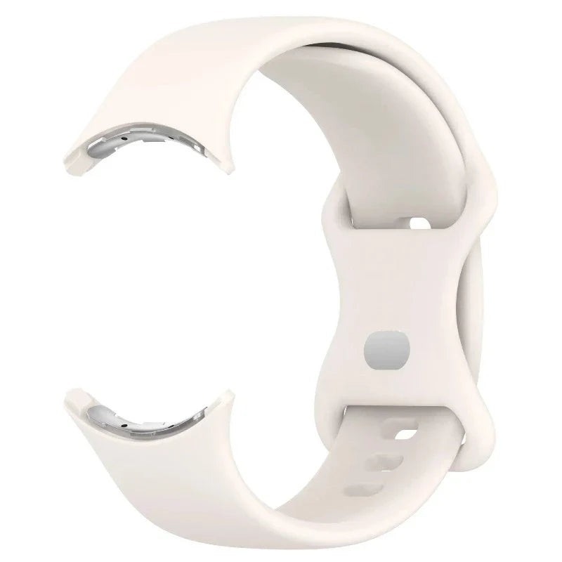 Pulsera de Silicona para Smartwatch Google Pixel Watch 1 & 2 blanca