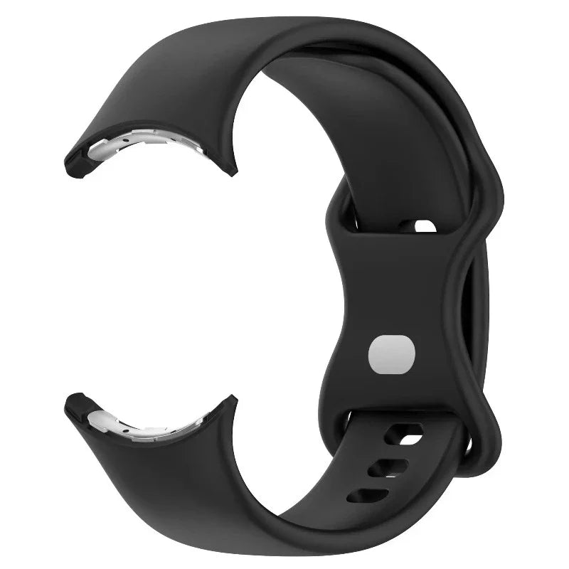 Pulsera de Silicona para Smartwatch Google Pixel Watch 1 & 2 negra