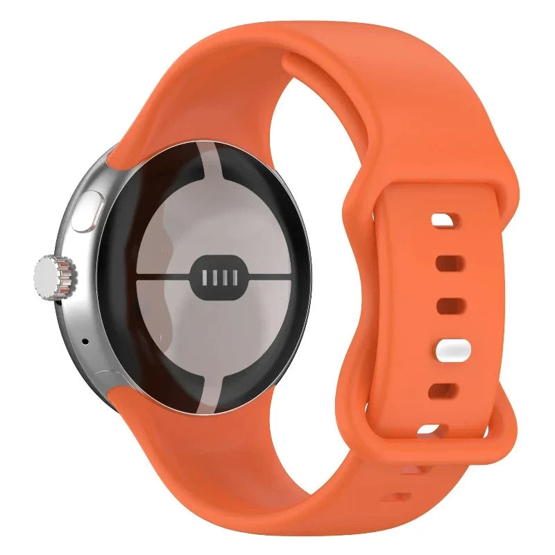 Pulsera de Silicona para Smartwatch Google Pixel Watch 1 & 2 naranja
